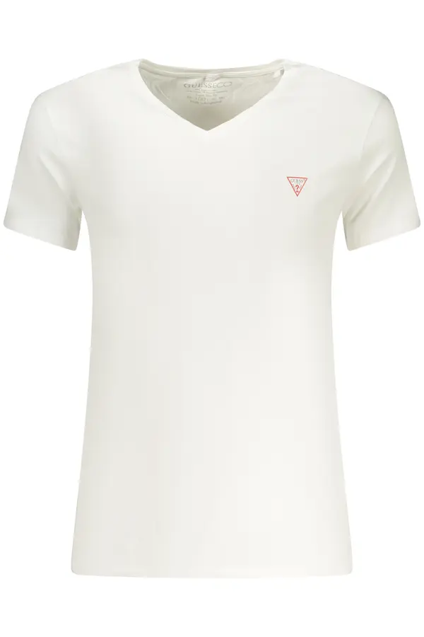 GUESS JEANS GUESS JEANS MEN'S SHORT-SLEEVED T-SHIRT WHITE