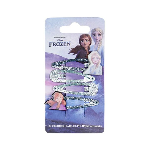 FROZEN 2 HAIR ACCESSORIES CLIPS 4 PIECES FROZEN 2