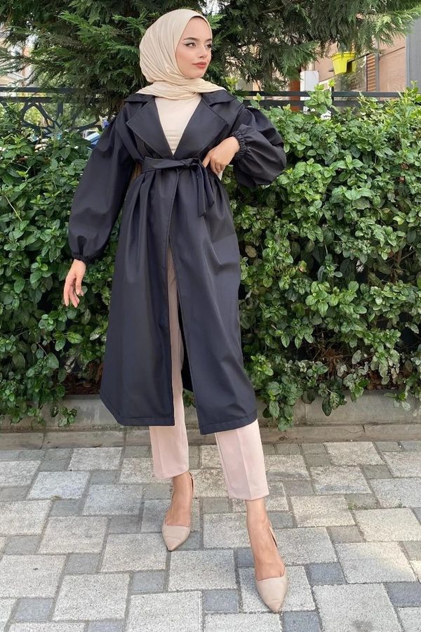 HAKKE HAKKE без презрамки балон ръкав тренчкот