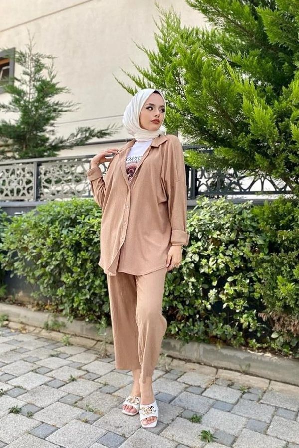 HAKKE HAKKE Women's Hijab Suit with Pants