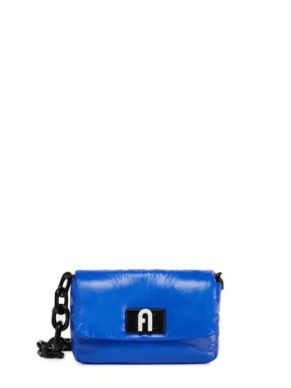 Furla Handbag - FURLA 1927 SOFT MINI SHOULDER BAG blue