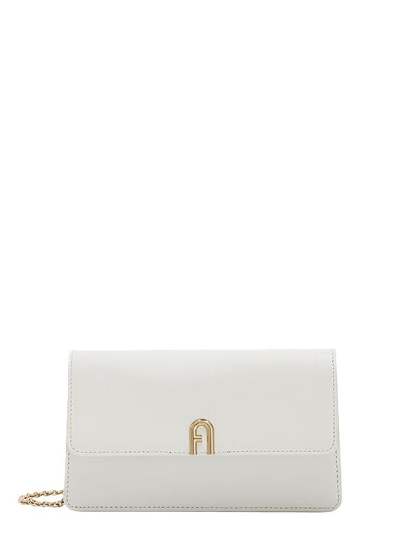 Furla Handbag - FURLA DIAMANTE MINI CROSSBODY white