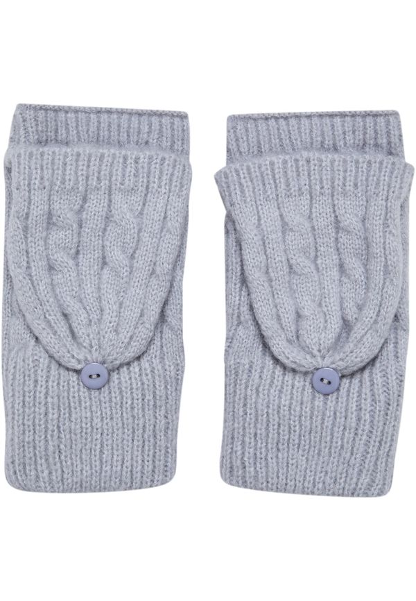 Urban Classics Accessoires Heathergrey Open Gloves