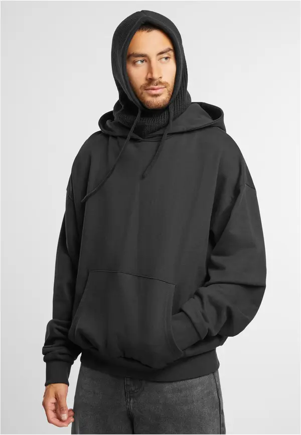 Urban Classics Heavy Knit Balaclava Black