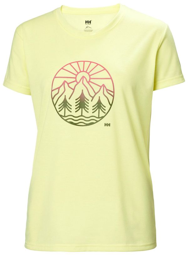 Helly Hansen Helly Hansen Skog Recycled Graphic Tee Fadded Yallow Women's T-Shirt