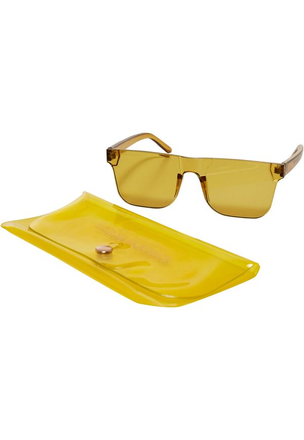 Urban Classics Honolulu Sunglasses with Mustard Case