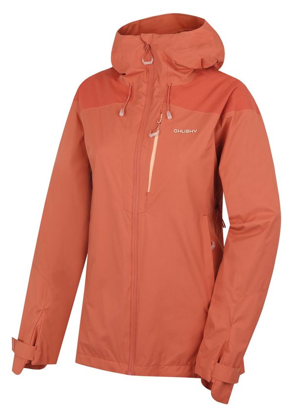 HUSKY HUSKY Nicker L faded orange women's hardshell jacket