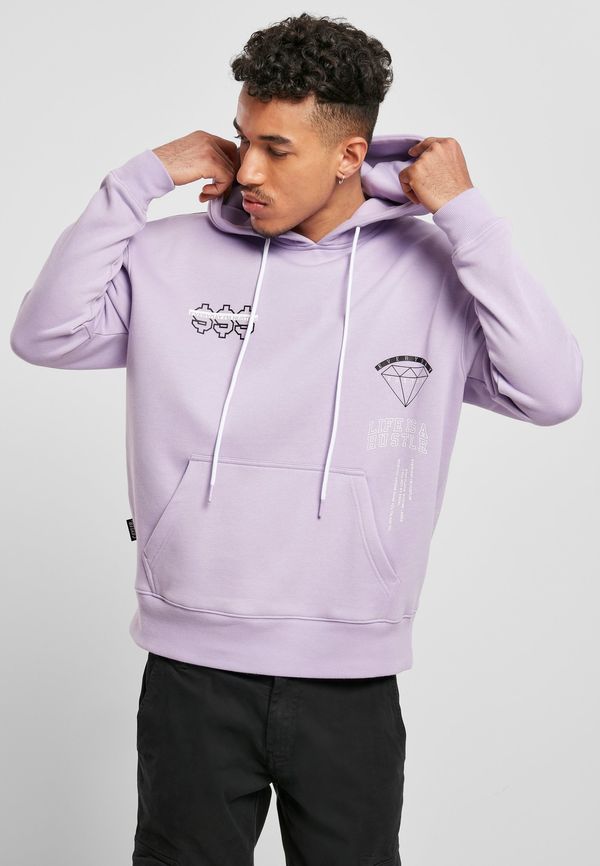 CS Hustle Life MC Box Hoody Lilac