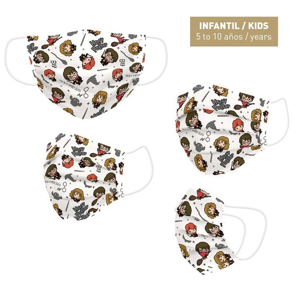 HARRY POTTER HYGIENIC MASK REUSABLE APPROVED HARRY POTTER