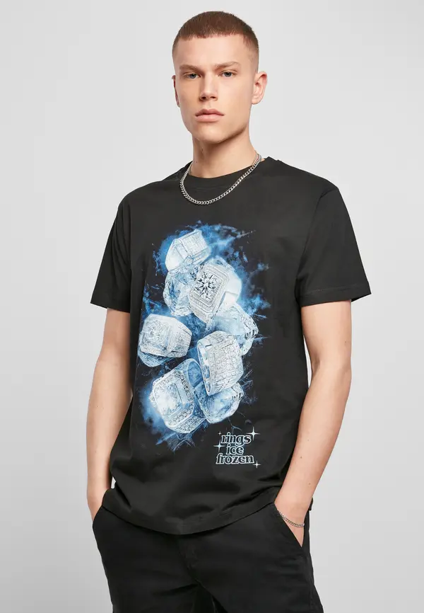 Mister Tee Ice Rings Tee black