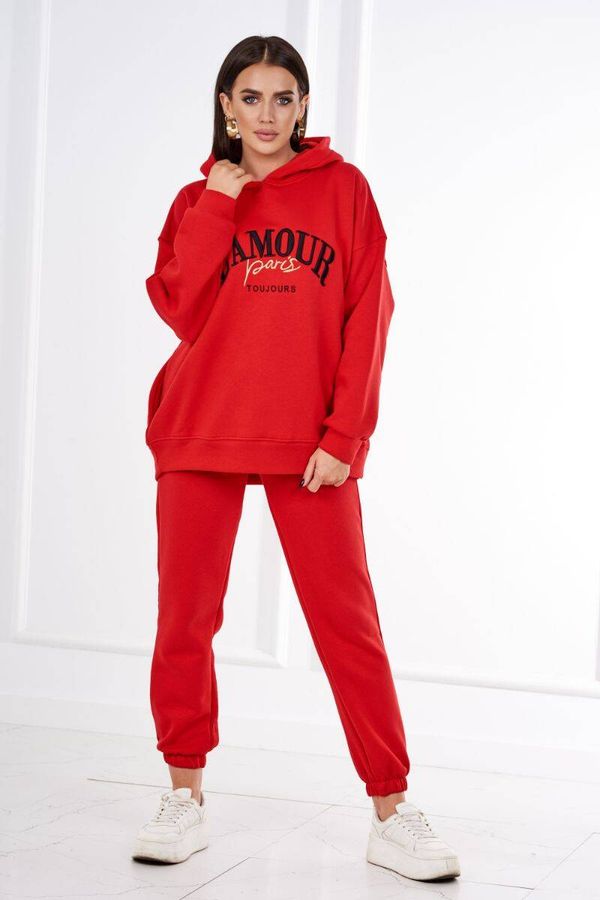 marka niezdefiniowana Insulated set L'Amour red