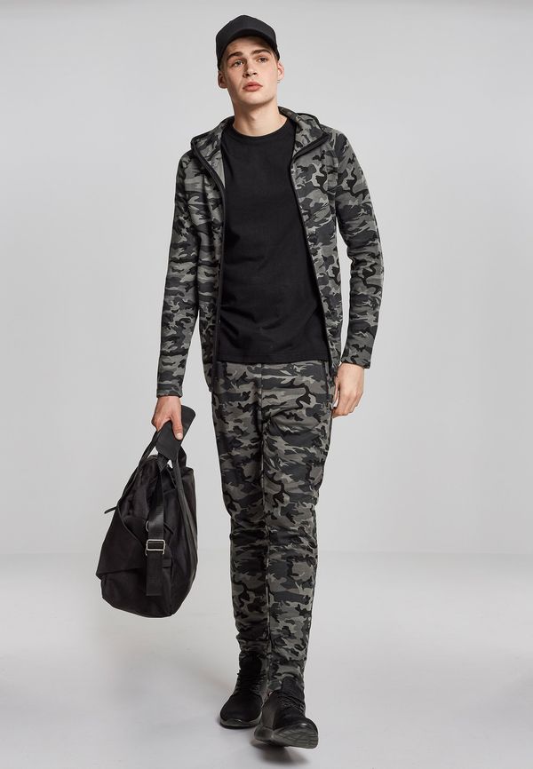 UC Men Interlock Camo Zip яке тъмна маска