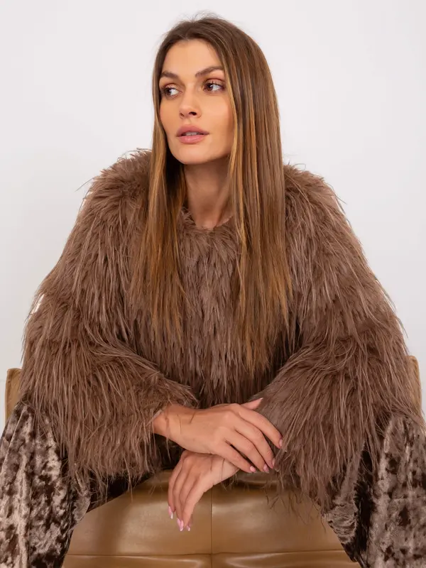 Wool Fashion Italia Jacket-AT-KR-2359.96P-light brown