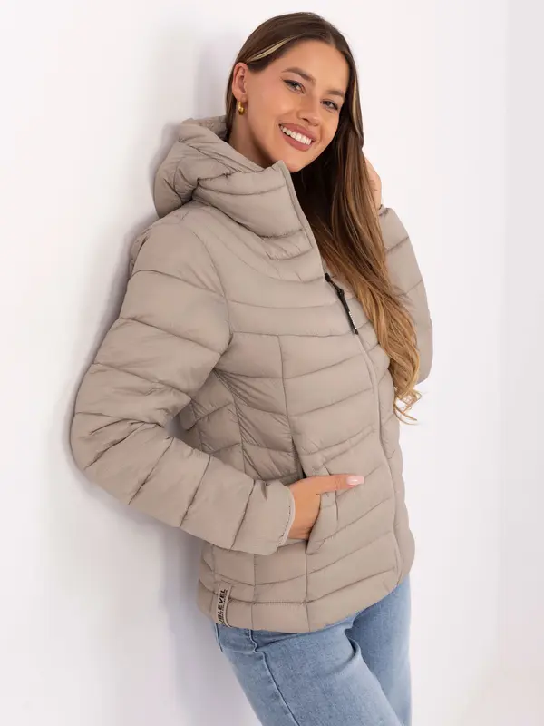Sublevel Jacket-D50092XB44554A1-dark beige
