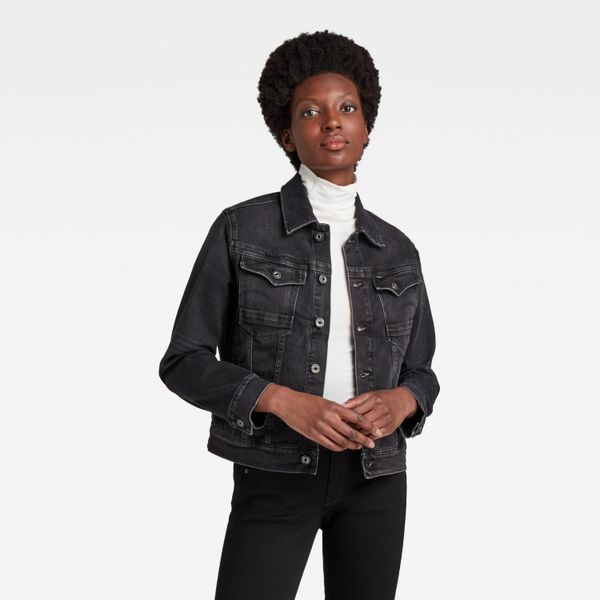 G Star Jacket - G-star RAW Elto black stretch denim gray-black