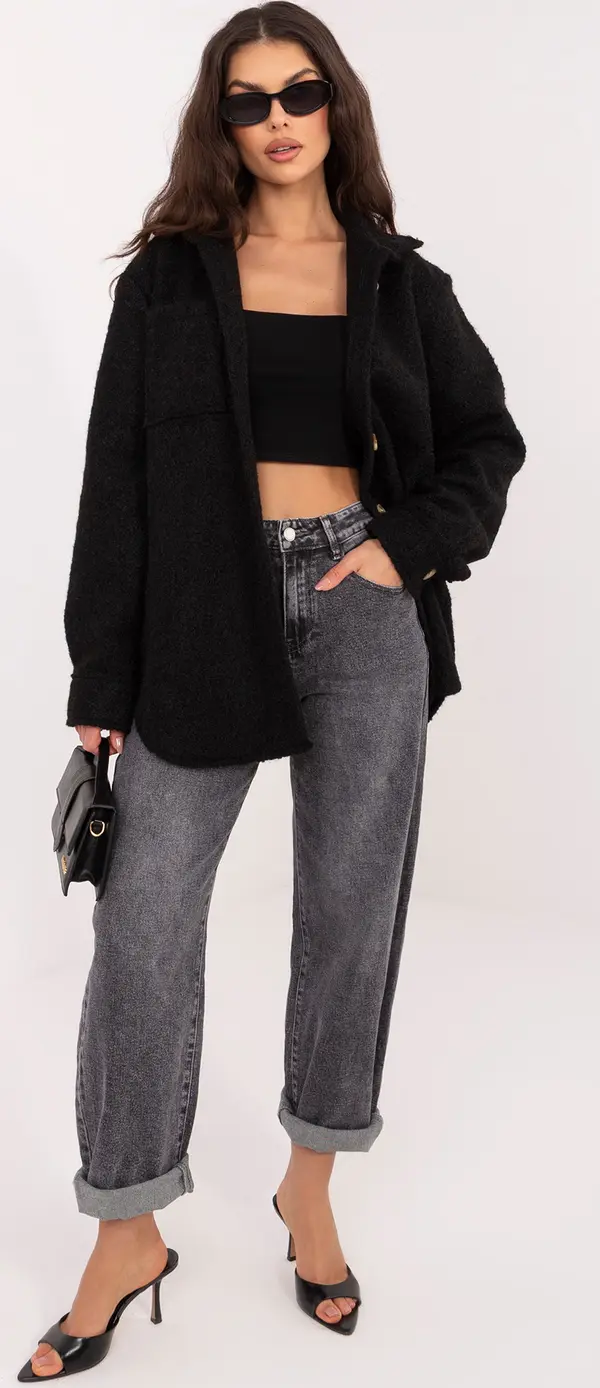 RUE PARIS Jacket-IT-KR-22292.01-black