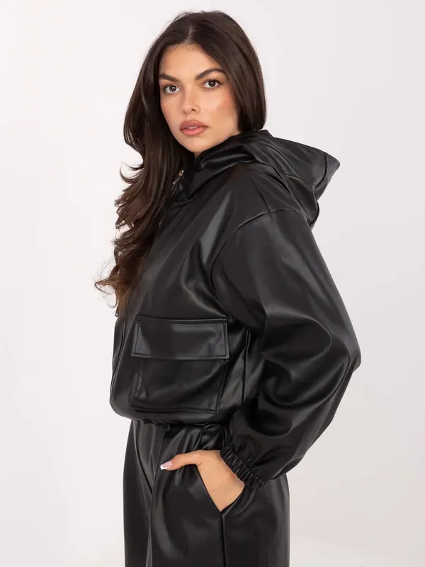 RUE PARIS Jacket-IT-KR-FL9729.15P-black