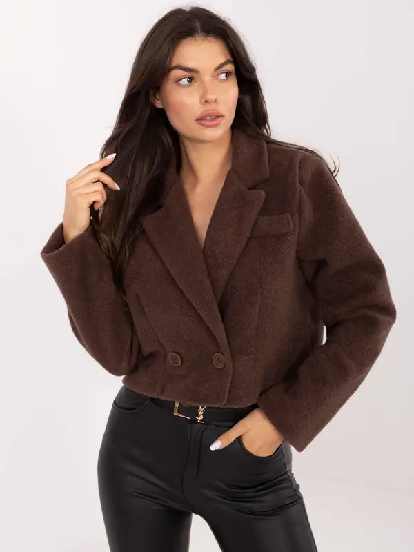 RUE PARIS Jacket-IT-KR-FL9730.23-brown