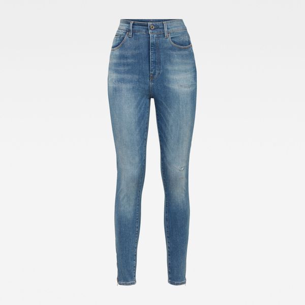 G Star Jeans - G-Star Shape High Super Skinny Ankl Blue