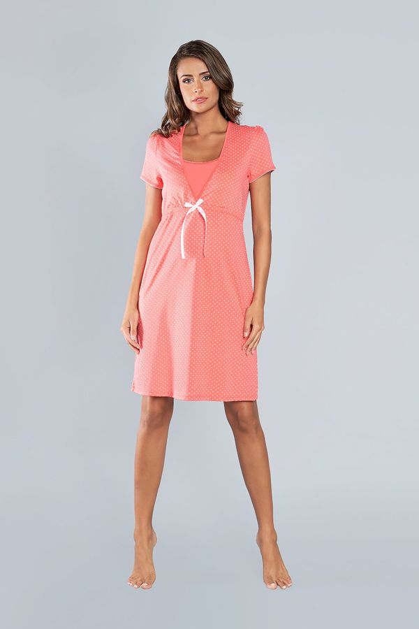 Italian Fashion Joy Short Sleeve Shirt - Raspberry