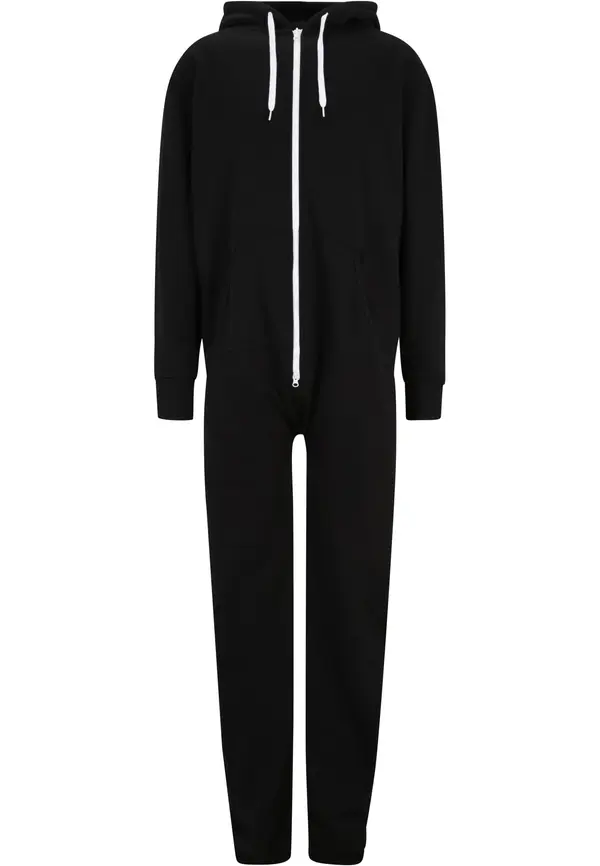 Urban Classics Jumpsuit blk/wht
