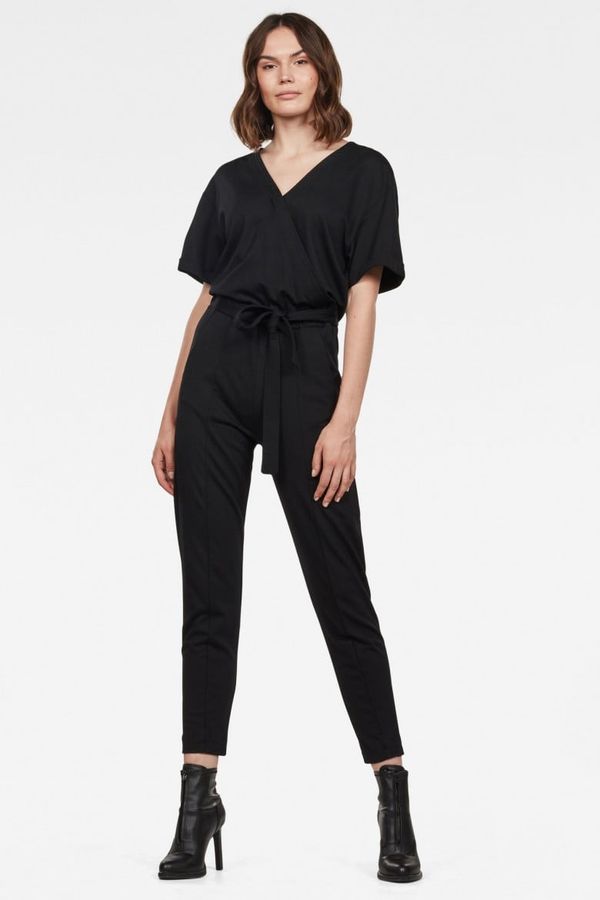 G Star Jumpsuit - G-STAR Ingot loose jumpsuit wmn ss black