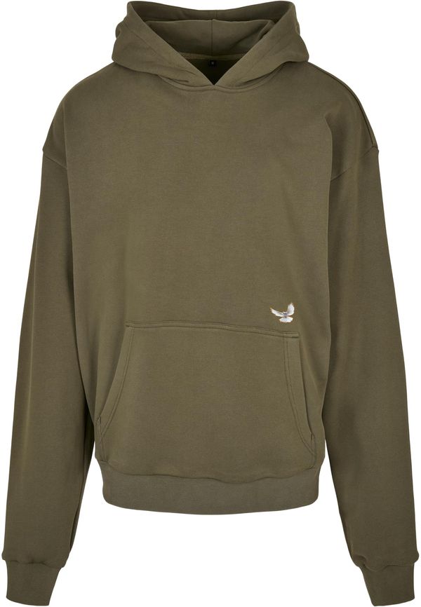 MT Upscale K-Dot Heavy Oversize Hooded Olive