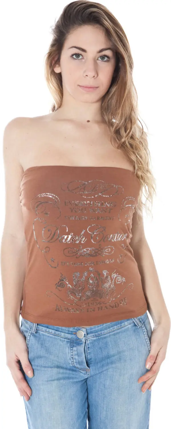 Datch Кафяв дамски топ DATCH