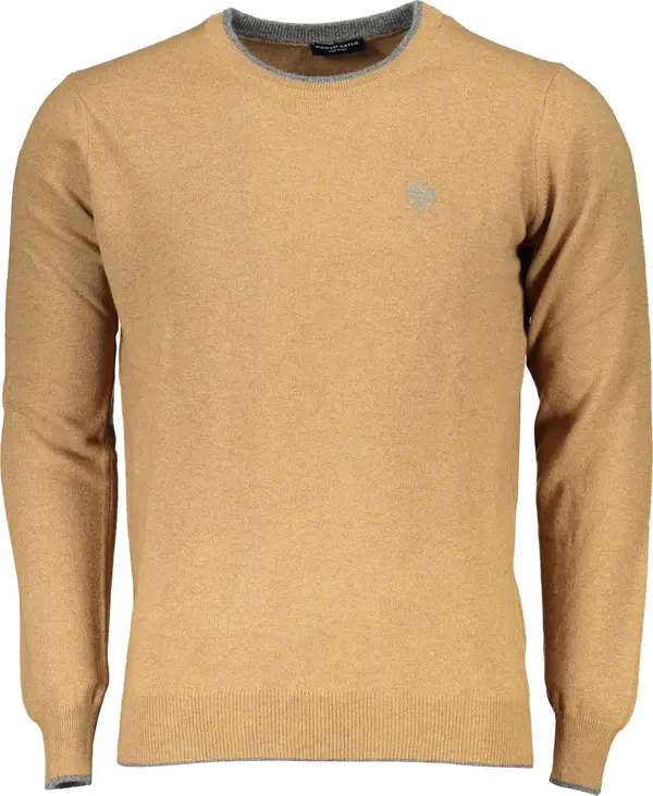 North Sails Кафяв мъжки пуловер NORTH SAILS