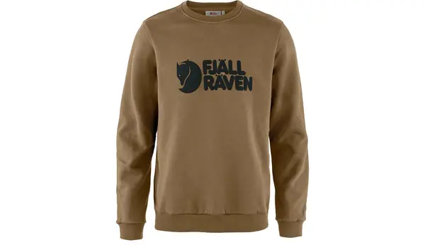 Fjallraven Кафяв пуловер Fjällräven с лого