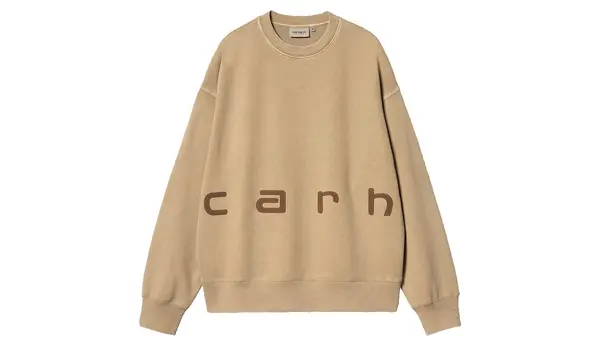 Carhartt Wip Кафяв суичър с качулка Carhartt WIP