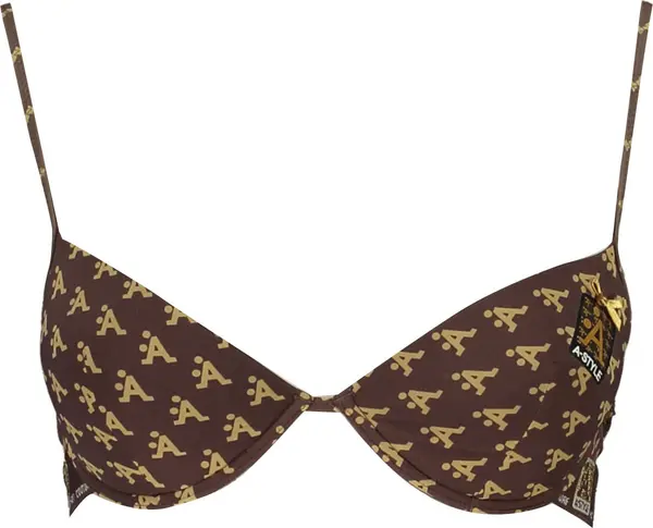 A-STYLE Кафяв сутиен с повдигащ ефект A-STYLE