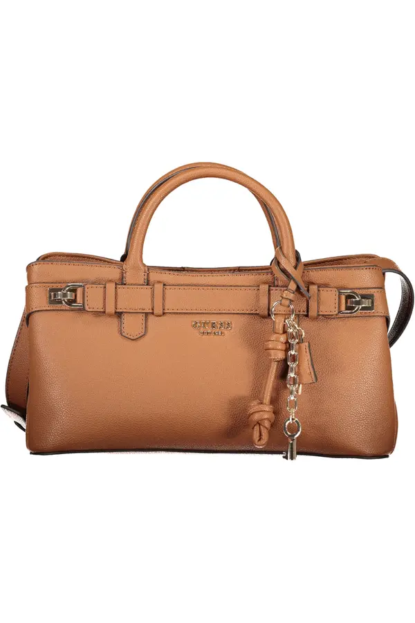 GUESS JEANS Кафява чанта GUESS JEANS