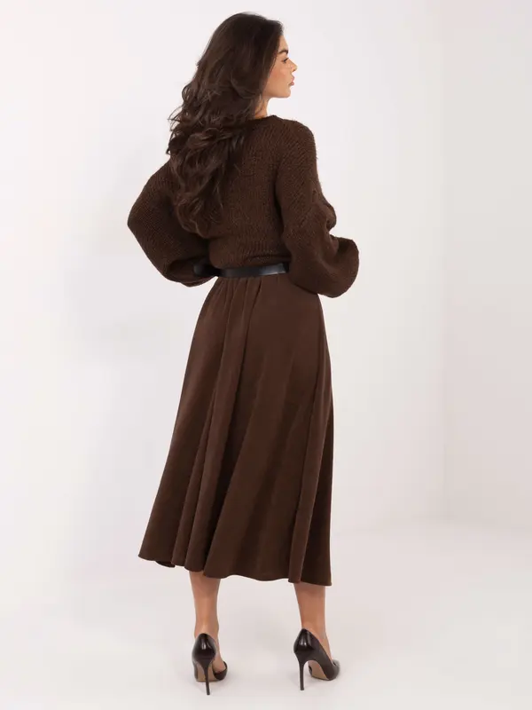 RUE PARIS Кафява пола с А-силует
