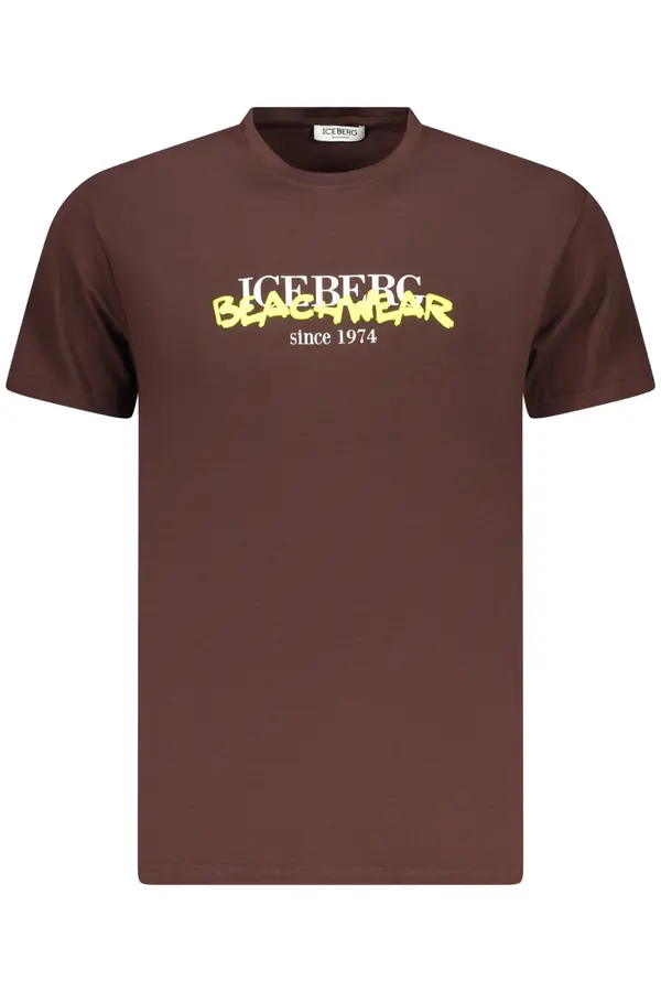 ICEBERG Кафява тениска с къс ръкав Iceberg