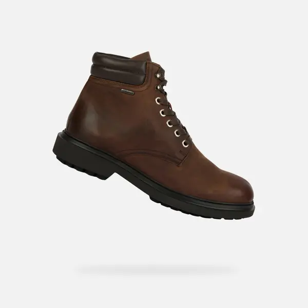 GEOX Кафяви мъжки боти Geox Faloria B ABX