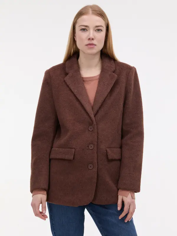 Orsay Кафяво дамско палто ORSAY