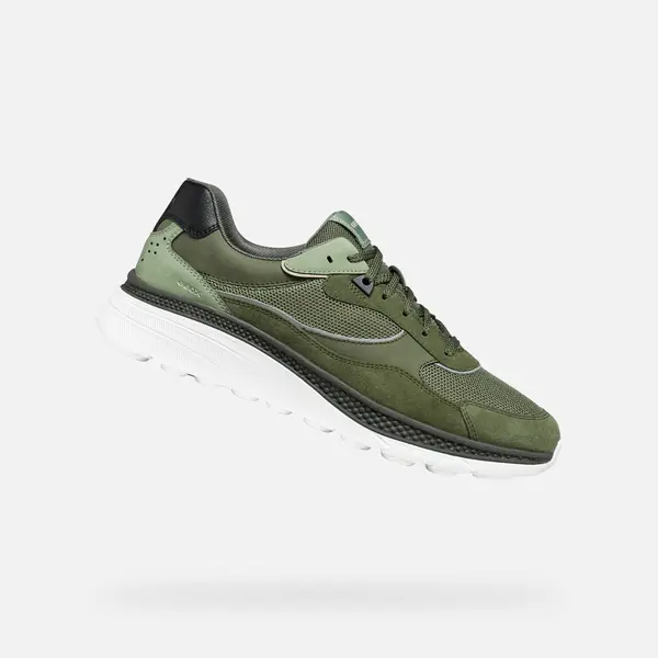 GEOX Каки мъжки маратонки Geox Spherica Actif X1