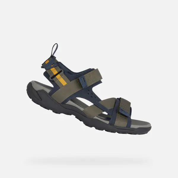 GEOX Каки мъжки сандали Geox Terreno