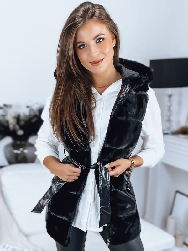 DStreet Kamizelka damska KAMILLA czarna Dstreet