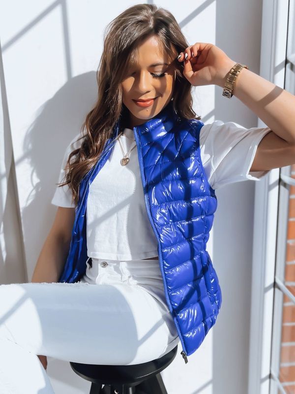 DStreet Kamizelka damska WIANO niebieska Dstreet