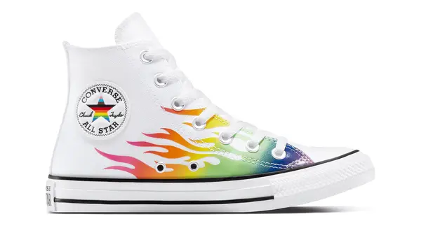 Converse Кецове Converse Chuck Taylor All Star Pride White