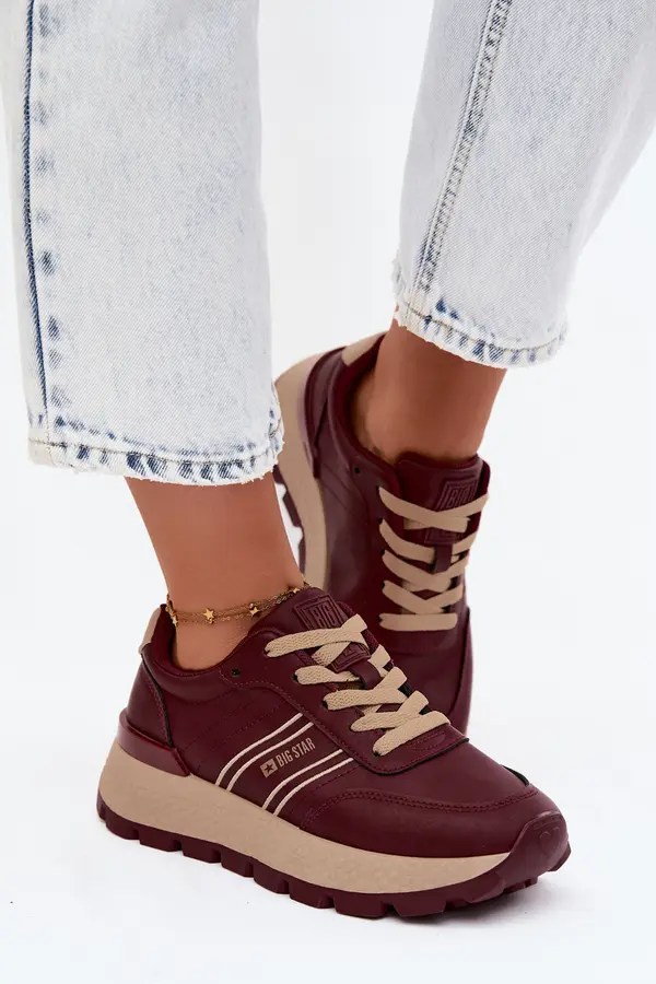 BIG STAR SHOES Кецове на платформа Big Star