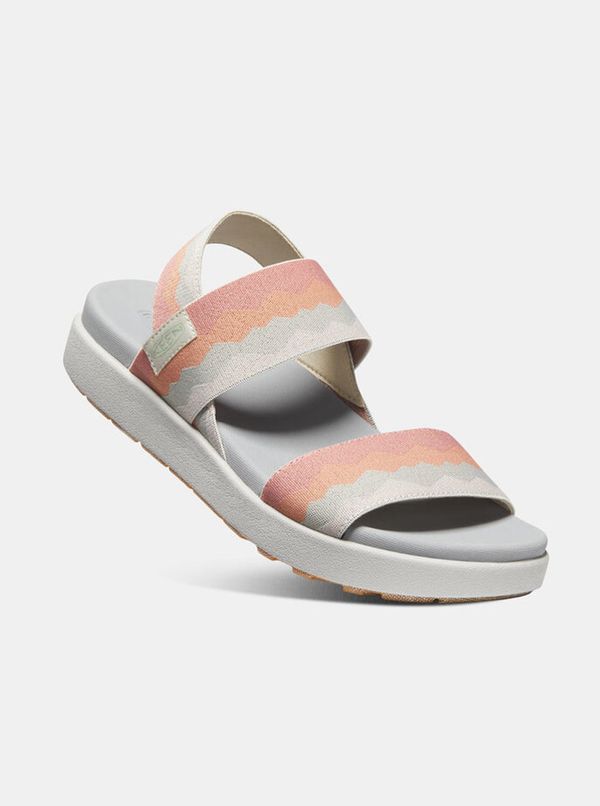 Keen Keen Orange & Cream Sandals - Women