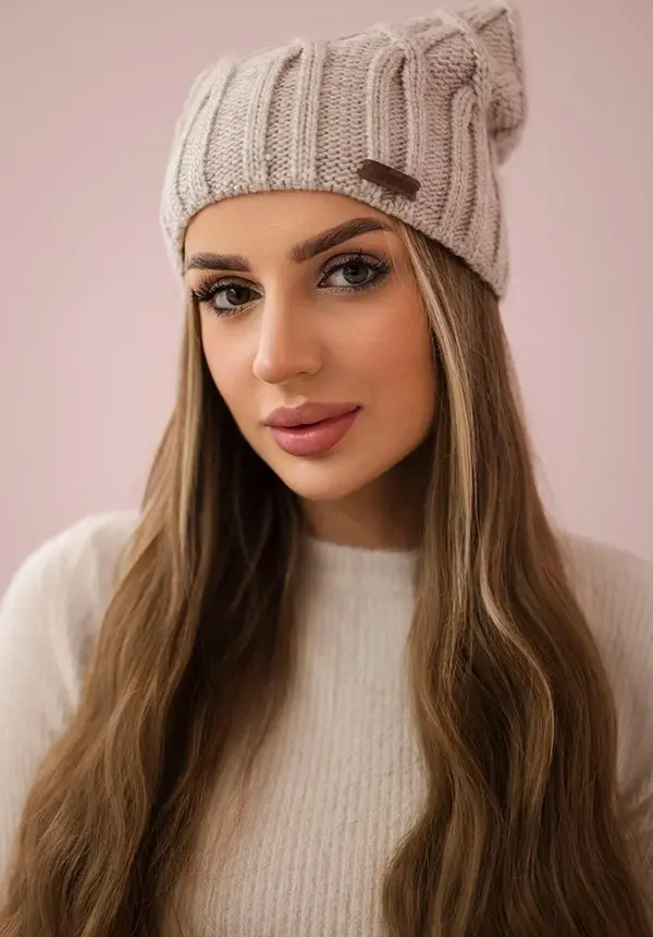 Kesi Kesi Cap with fleece Milano K203 light beige