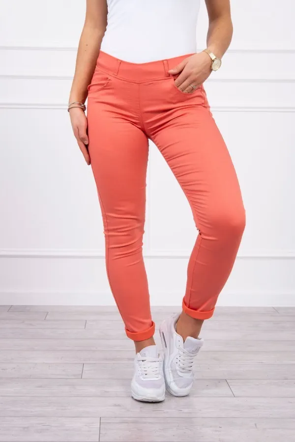 Kesi Kesi Colorful jeans dark apricot