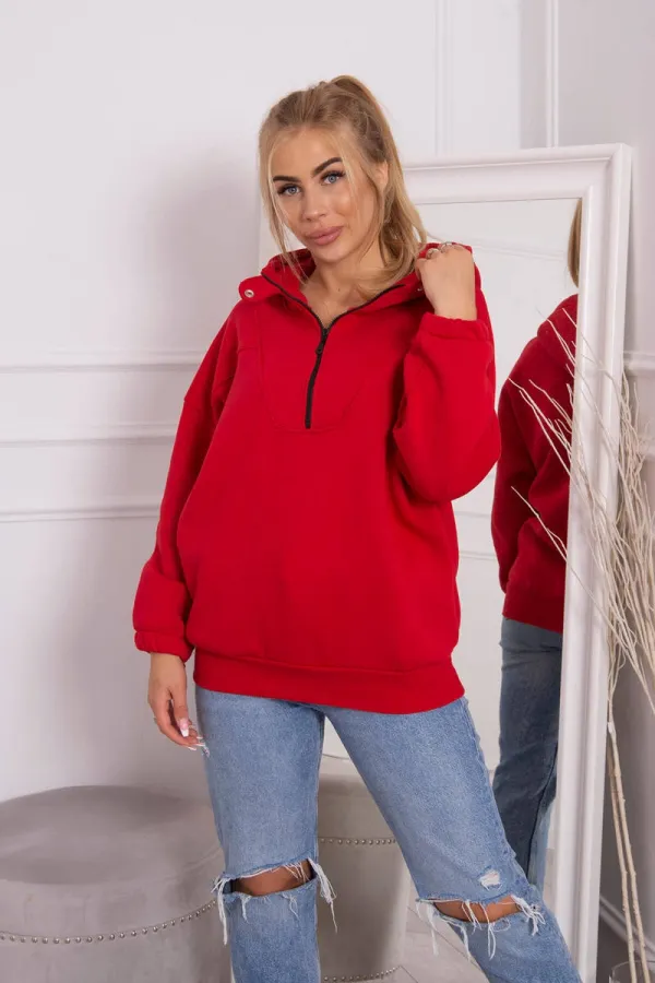 Kesi Kesi Hooded sweatshirt red
