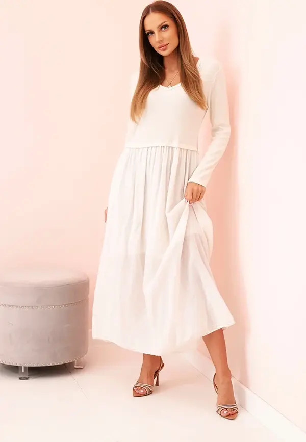 Kesi Włoski Kesi Włoski Long strap dress plum