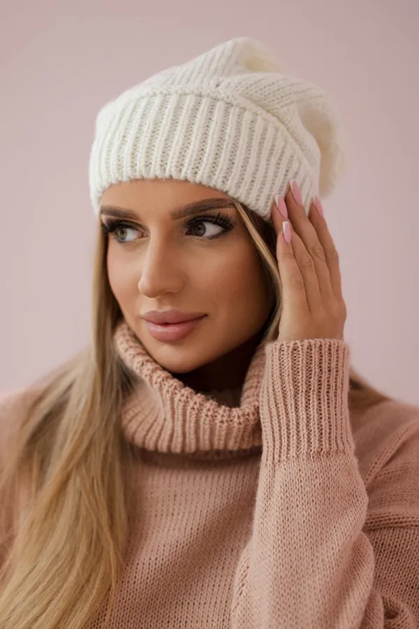 Kesi Kesi Women's cap Ingrid K371 ecru