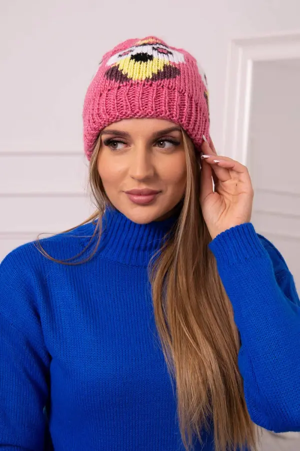 Kesi Kesi Women's cap Ofelia K349 dark pink